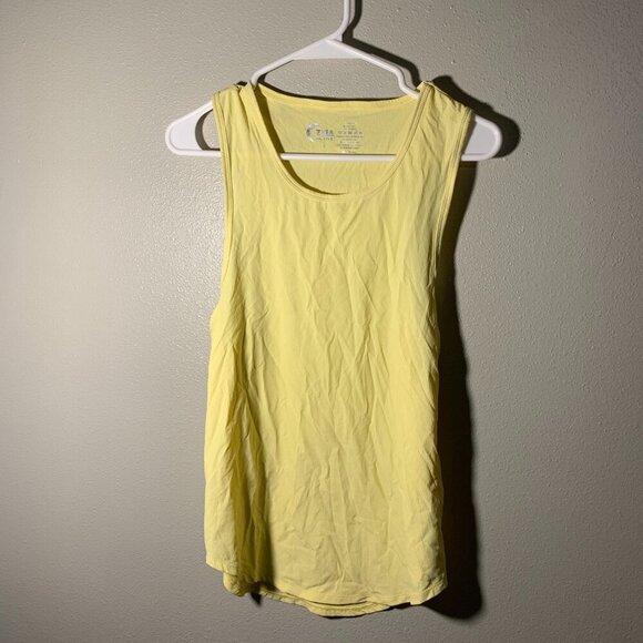 Zyia pale yellow tank top - Picture 1 of 4